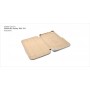 Кожаный чехол для Samsung Galaxy Tab 3 8.0 T310 / T311 (IcareR White)
